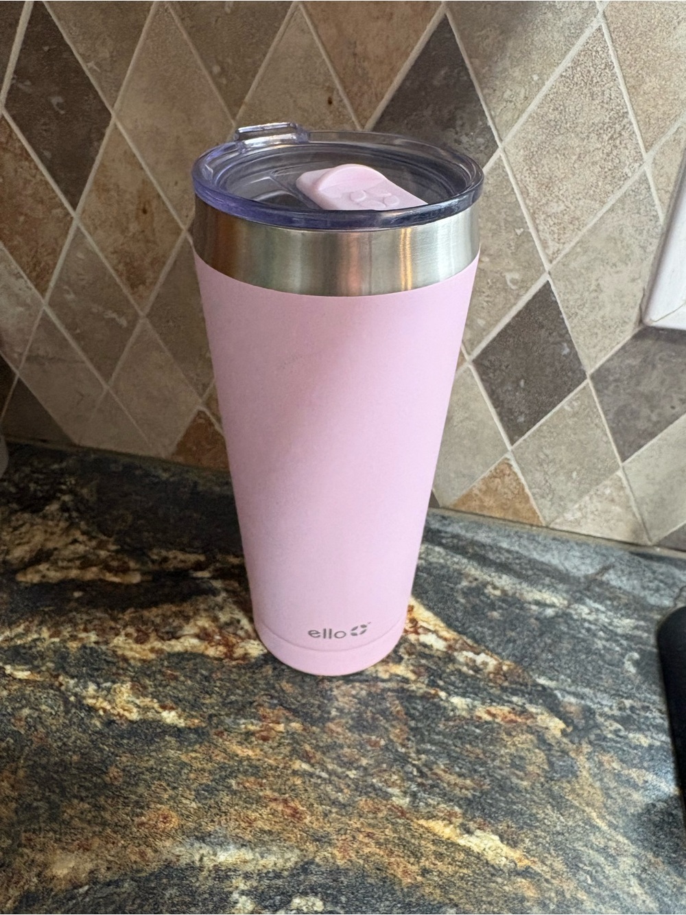 Ello Pink Insulated Travel Tumbler - 24oz beacon SS tumbler